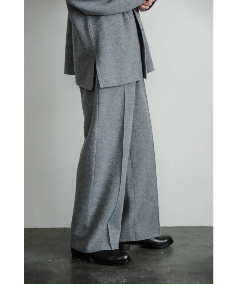 Olde H & Daughter BOILED WOOL SLACKS | MusterWe