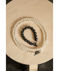 m's braque "Exclusive" 2WAY Fake Pearl Necklace & Bracelet