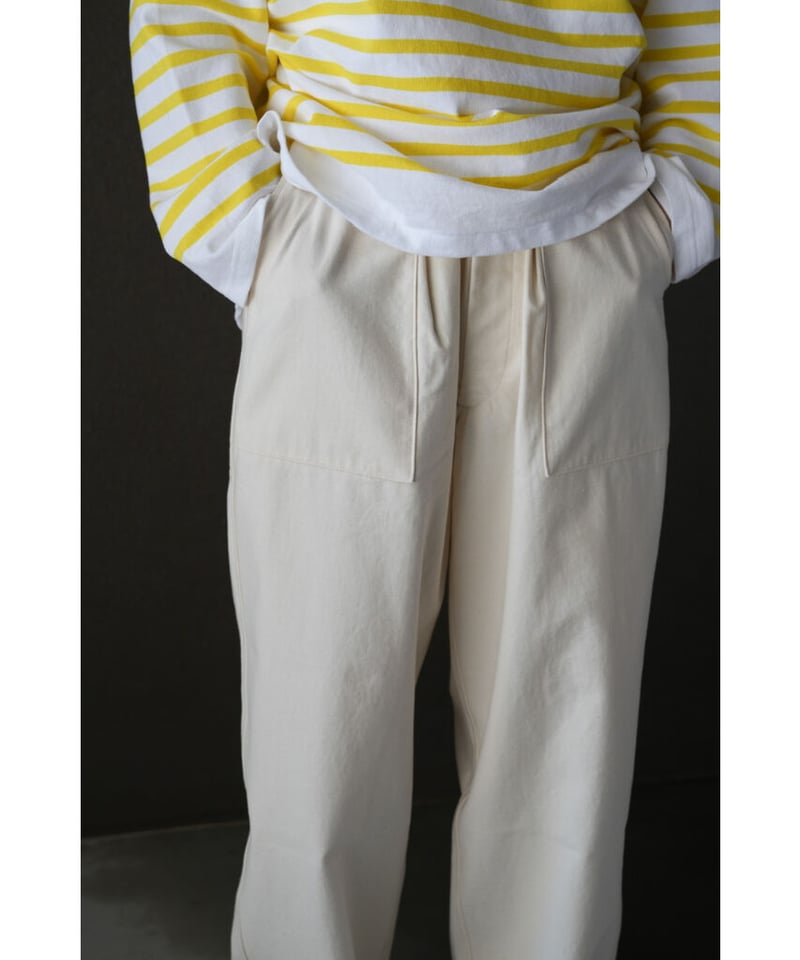 blurhms ROOTSTOCK Cotton Satin Baker Pants | Mu