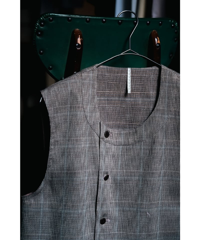m's braque ASYMMETRY VEST | MusterWerk Sud.