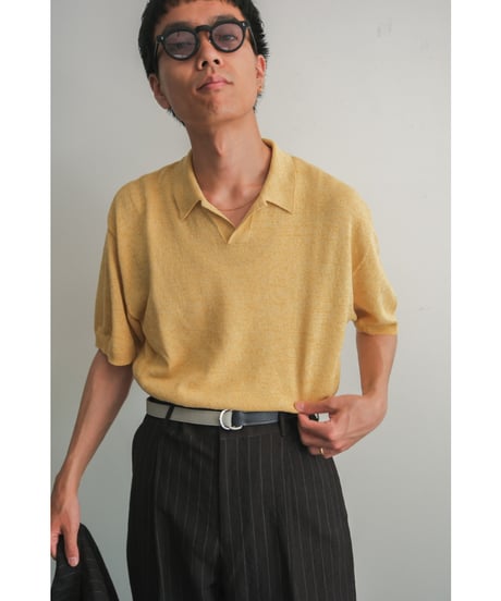 ENCOMING KNITTED HALF POLO
