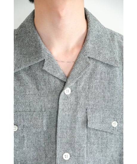 ENCOMING OPEN COLLAR SHIRT
