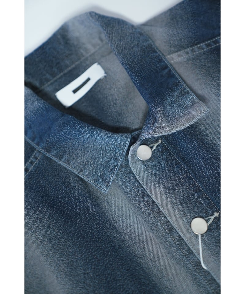 REVERBERATE GRADATION DENIM JACKET | MusterWerk