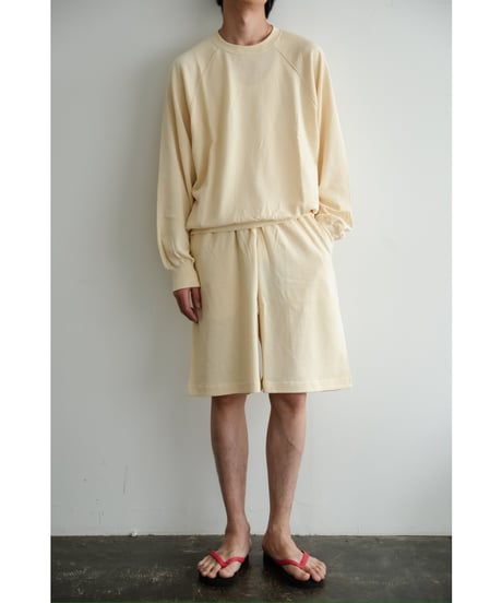 ULTERIOR "Exclusive" SOFT DRY SHORT LOOP TERRY SWEAT SHIRT
