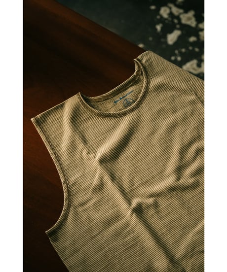 Olde Homesteader YOUTH MOIRE STRIPE JERSEY SLEEVELESS