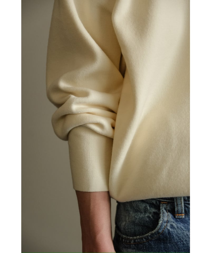 Olde H & Daughter WOOL KNIT TRACK HALF ZIP | Mu