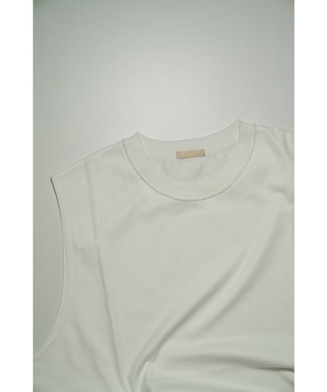 ULTERIOR SUVIN SUEDED TENJIKU SLEEVELESS TEE