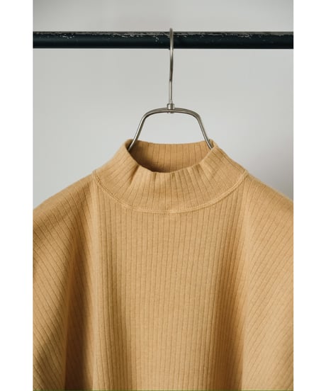 Olde Homesteader "EXTRA COTTON RIB" Mock Neck Short Sleeve