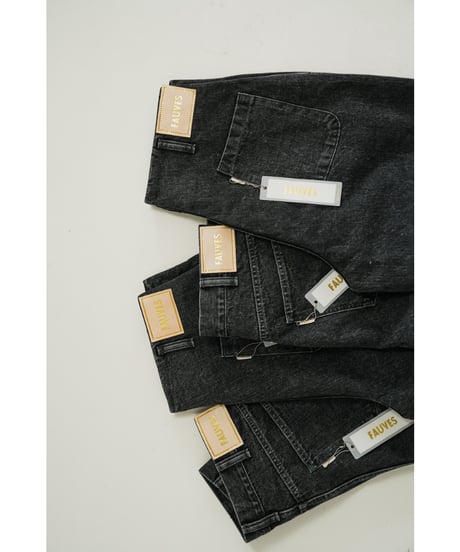 FAUVES Ex. 710 EXTRAS (Wide leg) "FADE BLACK"