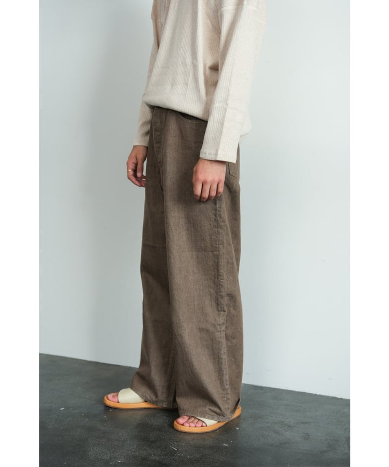 まい様　BISOWN WIDE DENIM BISOWN BISOWN WIDE DENIM | MusterWerk Sud.
