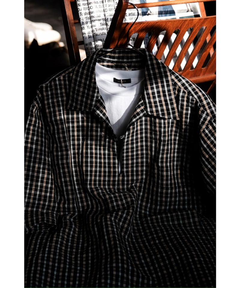 ULTERIOR W/L CHECKED SKIPPER SHIRT | MusterWerk