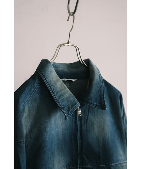 ANCELLM DENIM ZIPUP JACKET