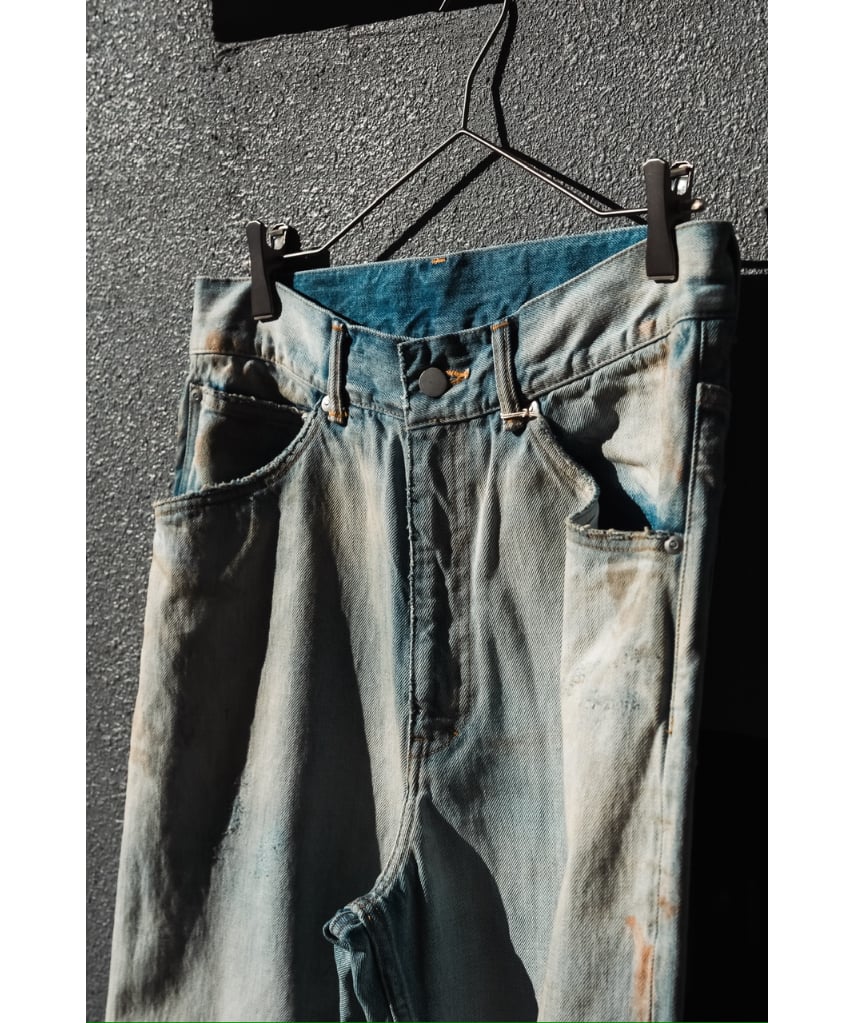 ANCELLM SELVEDGE DENIM STRAIGHT 5P PANTS | Must ANCELLM SELVEDGE DENIM STRAIGHT 5P PANTS | Must
