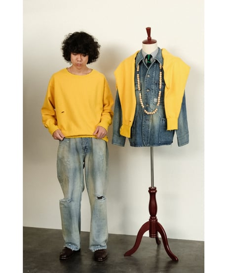 mill "Exclusive" CRASH SWEAT SHIRT