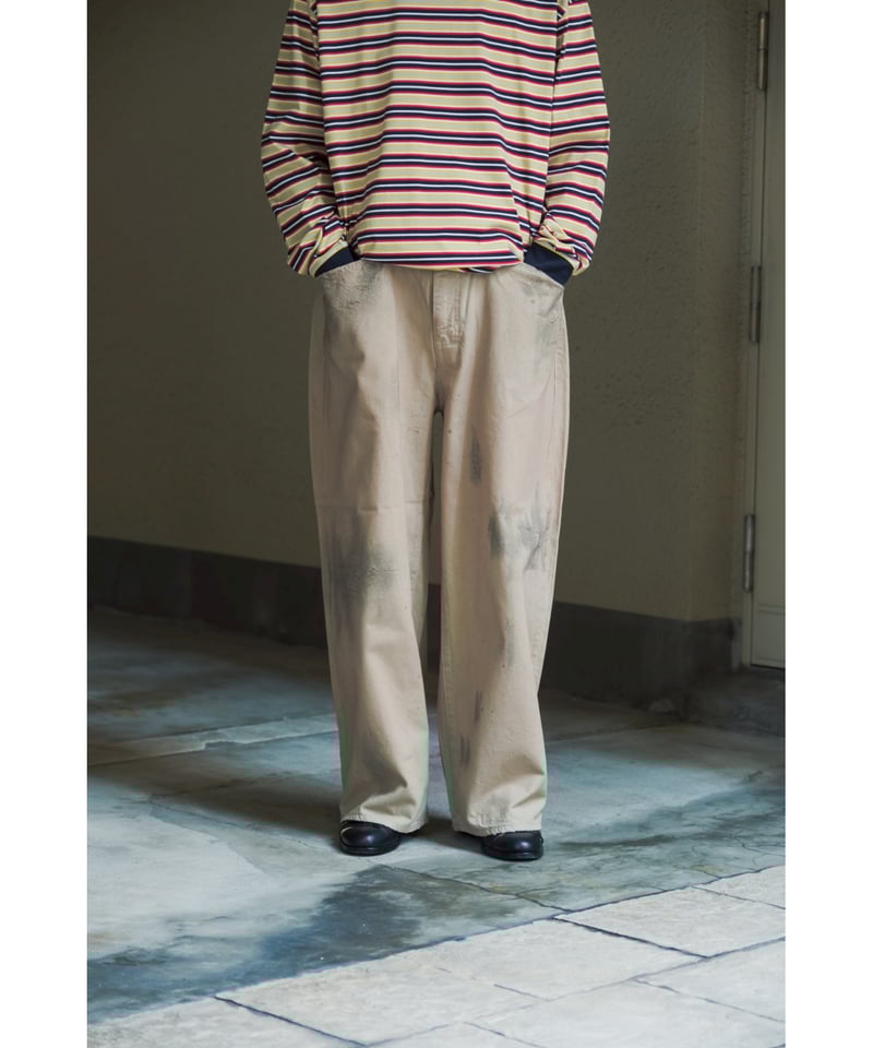 ANCELLM DENIM WIDE SLACKS | MusterWerk Sud.