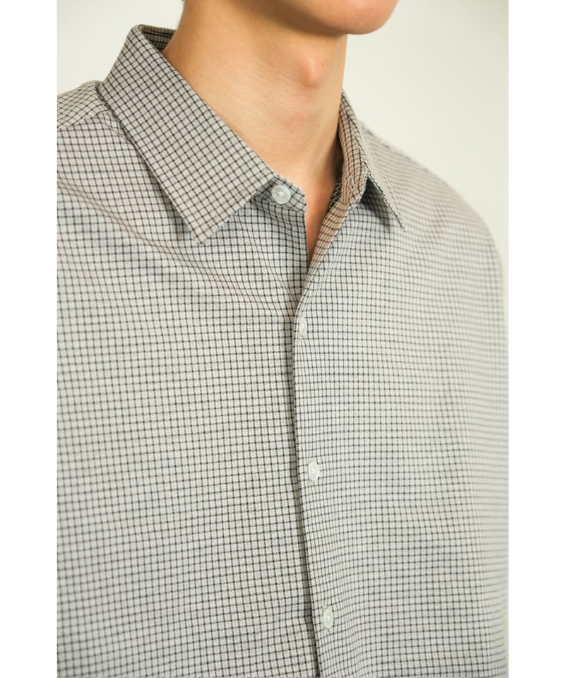 KANEMASA PHIL. 36G Atmosphere Check Shirt | Mus