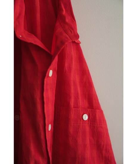 BISOWN COTTON HIDDEN CHECK N3 SHIRTS
