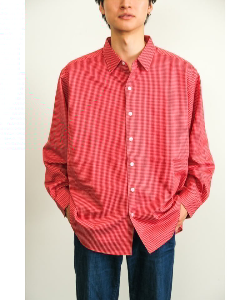 KANEMASA PHIL. 36G Atmosphere Check Shirt | Mus