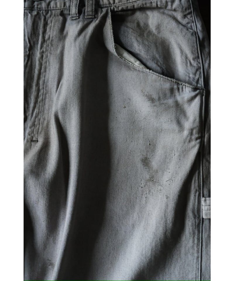 パンツ ANCELLM AGING PAINTER PANTS/BLACK ANCELLM - AGING PAINTER PANTS/BLACK | NapsNote