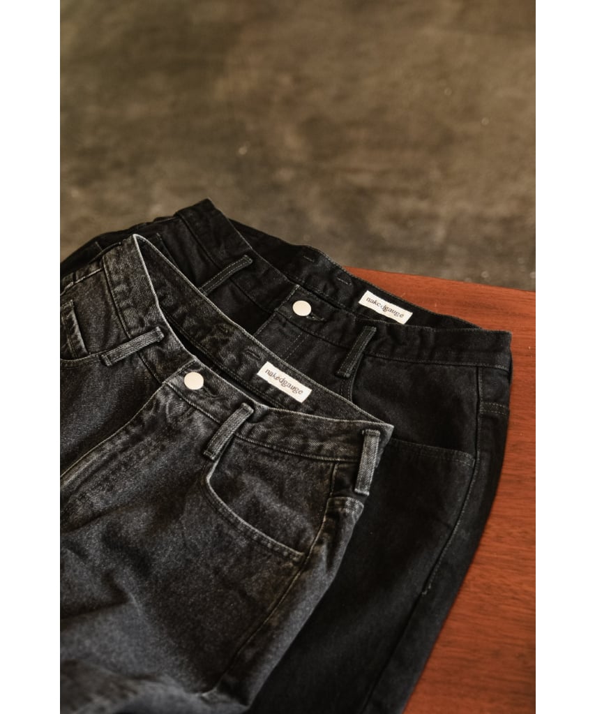 nakedgauge BLACK DENIM FD ASHLEY JEANS | Muster