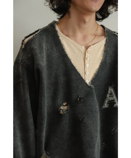 ANCELLM HARD CRASH SWEAT SHIRT