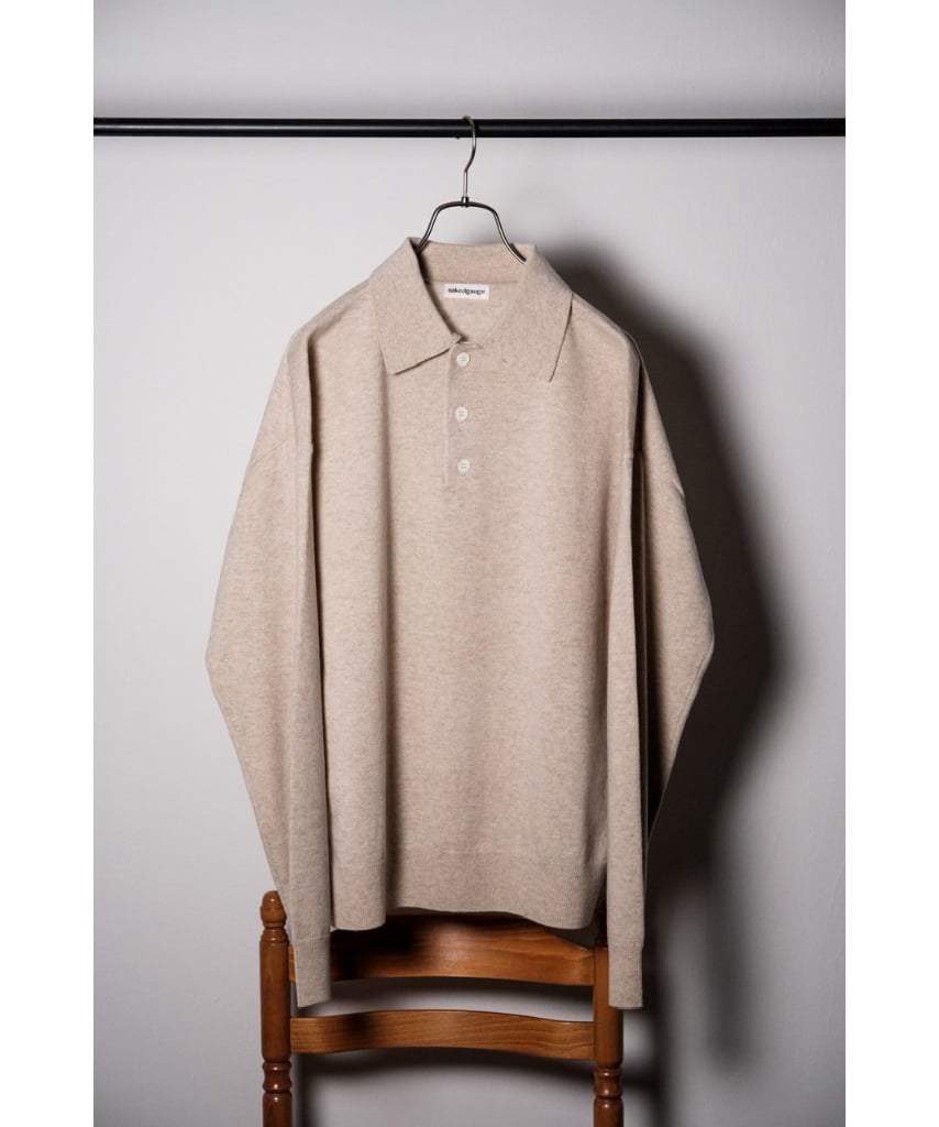 新品未使用 nakedgauge 80POLO JUMPER サイズ2 nakedgauge 80 POLO | MusterWerk Sud.