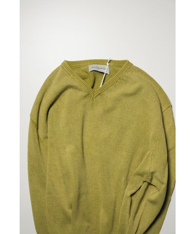 ENCOMING KNITTED V NECK JUMPER | MusterWerk Sud.