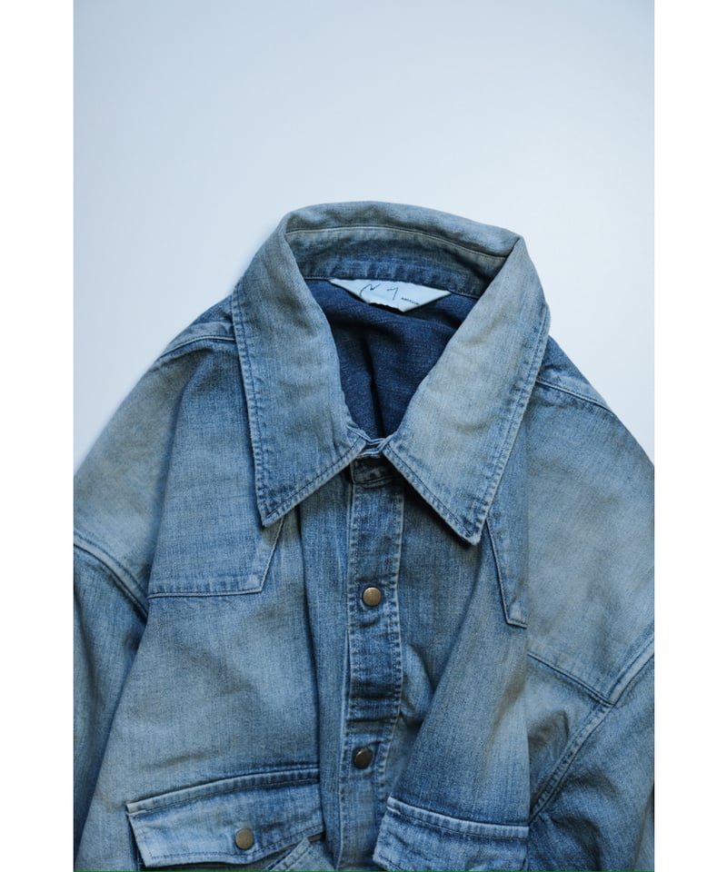 トップス ANCELLM DRESS DENIM SHIRT DENIM DRESS SHIRT(INDIGO) – ANCELLM