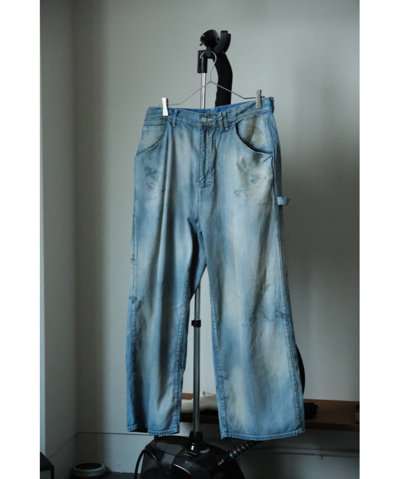 ANCELLM AGING PAINTER PANTS | MusterWerk Sud. ANCELLM AGING PAINTER PANTS | MusterWerk Sud.
