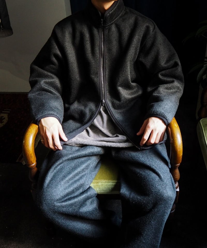 blurhms Pe/Silk Fleece ZIP Jacket | MusterWerk  