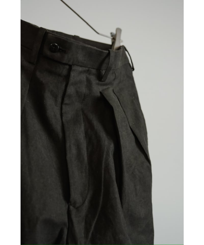 m's braque TUCKED BAGGY PANTS | MusterWerk Sud.