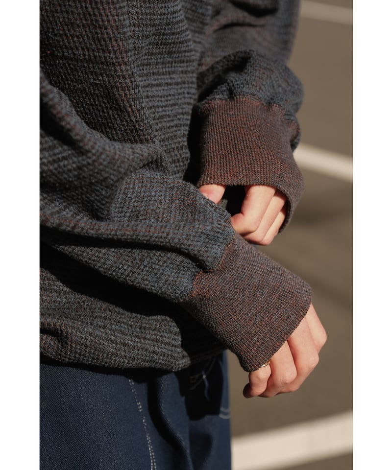 トップス Olde steader YOUTH TWEEDISH THERMAL YOUTH by OLDE HOMESTEADER / TWEEDISH THERMAL CREW NECK LONG