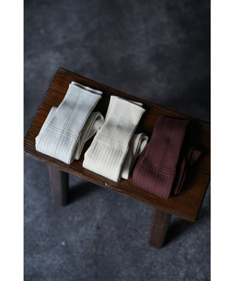 Olde Homesteader Plain Rib Socks