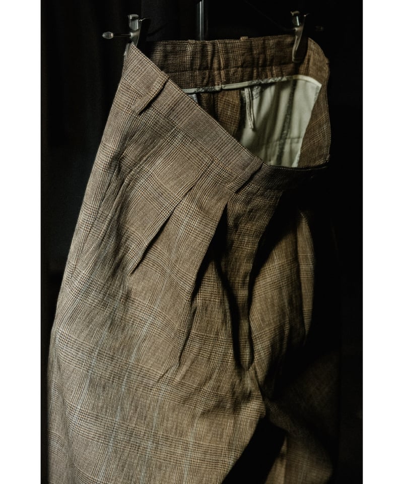 m's braque TUCKED WIDE PANTS | MusterWerk Sud.