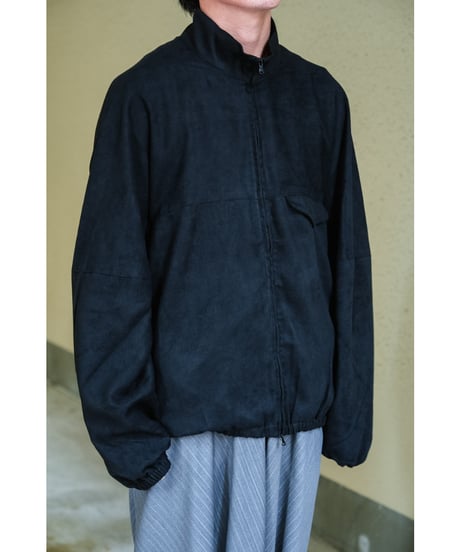ANCELLM VEAGAN SUEDE KIMONO BLOUSON