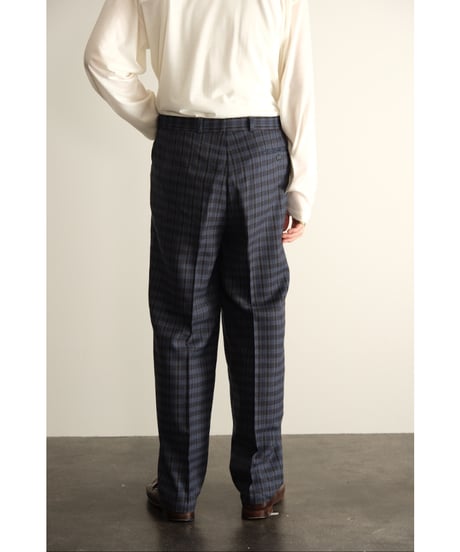 USED Euro Check Trousers