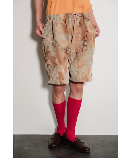 ENCOMING "Exclusive" PULLCORD PANELED SHORTS