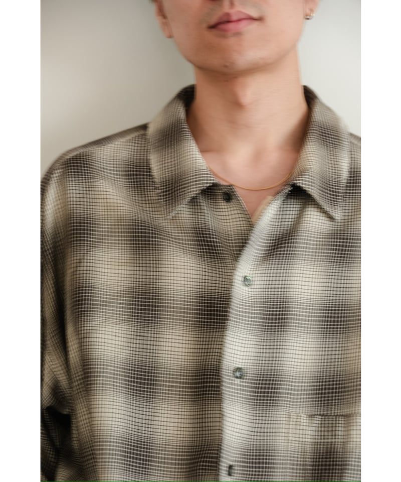 ANCELLM OMBRECHECK SHIRT | MusterWerk Sud. ANCELLM OMBRECHECK SHIRT | MusterWerk Sud.