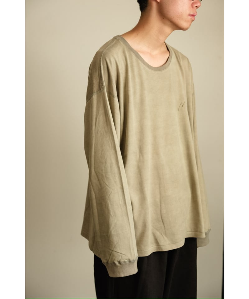 ANCELLM UNEVENNESS type-U LS T-SHIRT | MusterWe