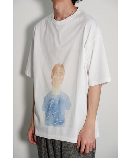 m's braque S/S PRINT T-SHIRTS - I love you -