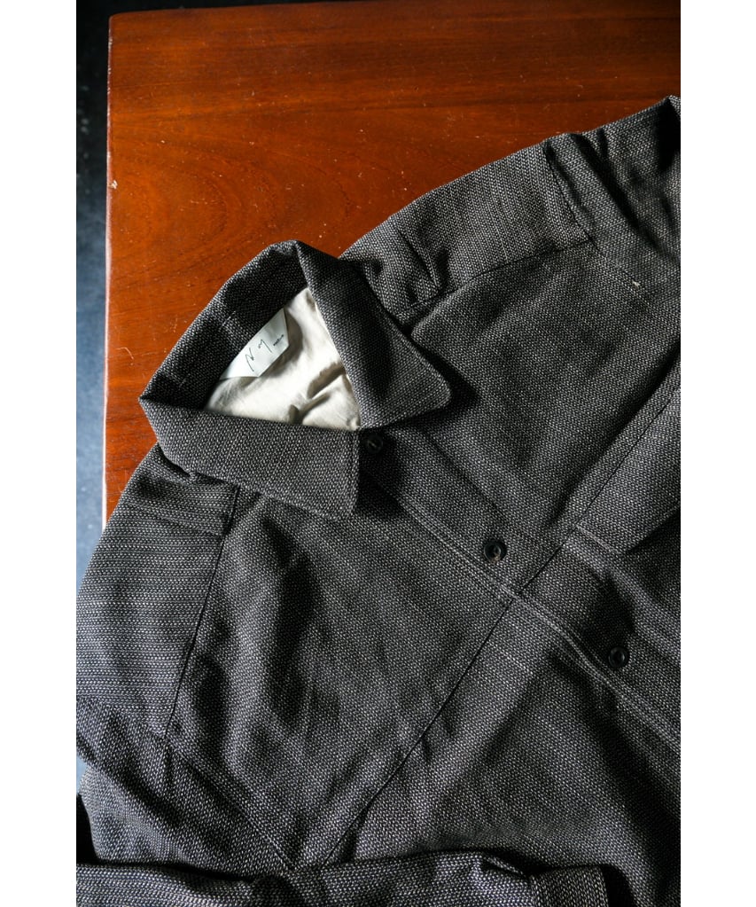 ジャケット・アウター ANCELLM MELANGE WOOL WORK SHIRT BLOUSON ANCELLM MELANGE WOOL WORK SHIRT BLOUSON | Muste