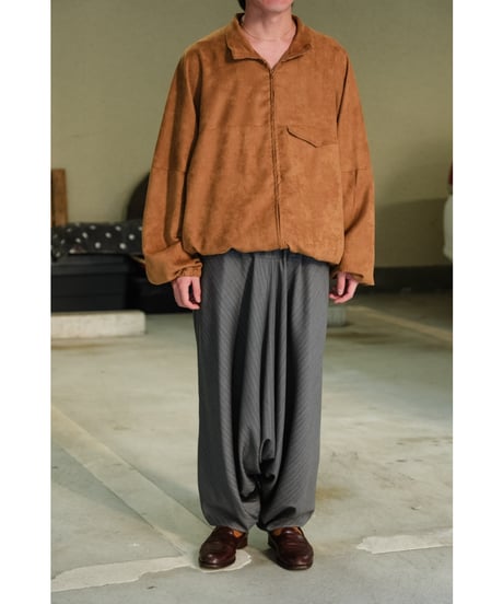 ANCELLM VEAGAN SUEDE KIMONO BLOUSON