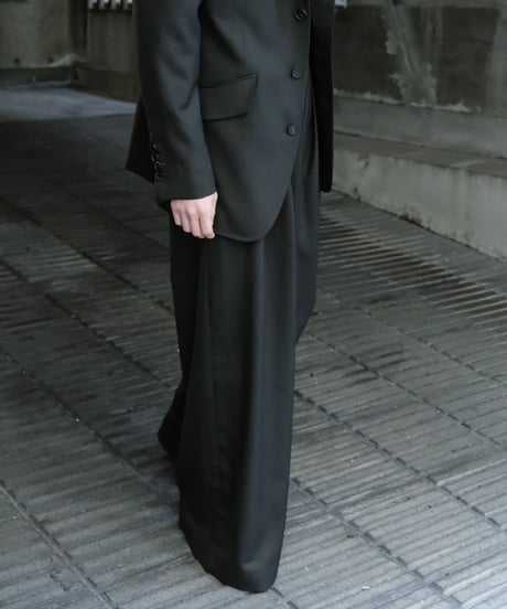 DECHAMPS DOUBLE PLEATED PANTS
