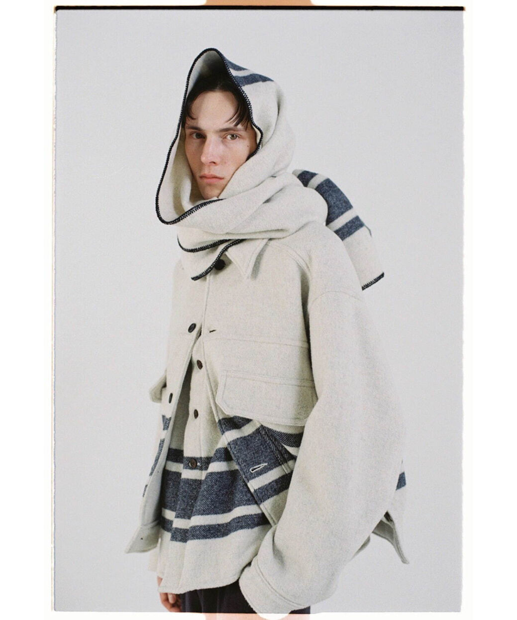 【ANCELLM / アンセルム】WOOL BLANKET SCARF fit=scale-down,w=1200