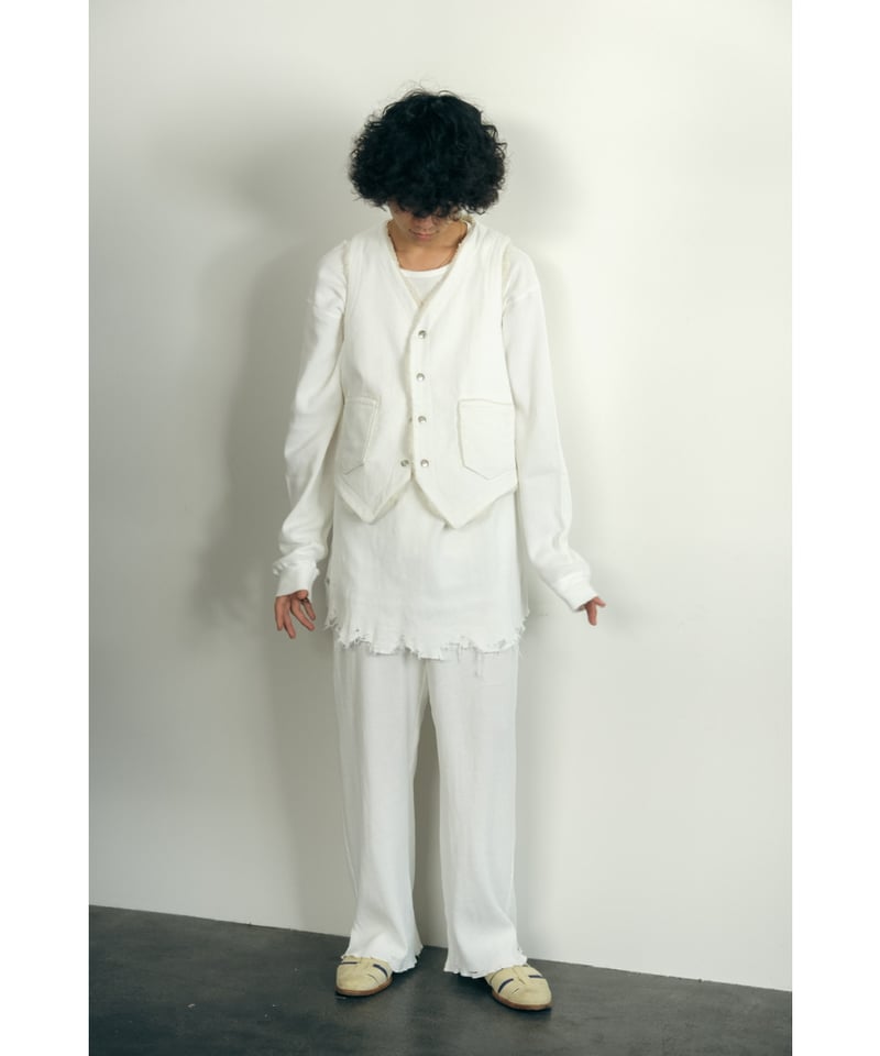 ANCELLM DAMAGE WAFFLE EASY PANTS | MusterWerk Sud.