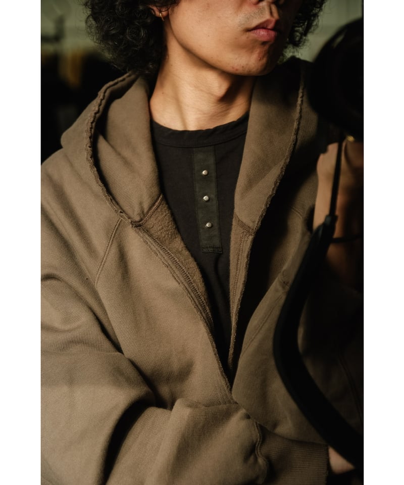 ANCELLM OVER SWEAT COAT HOODIE | MusterWerk Sud. ANCELLM OVER SWEAT COAT HOODIE | MusterWerk Sud.