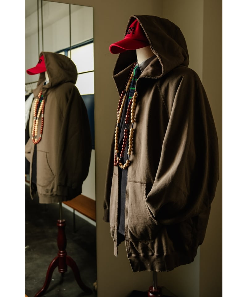 ANCELLM OVER SWEAT COAT HOODIE | MusterWerk Sud.