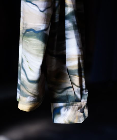 m's braque LONG SLEEVE ALOHA SHIRTS