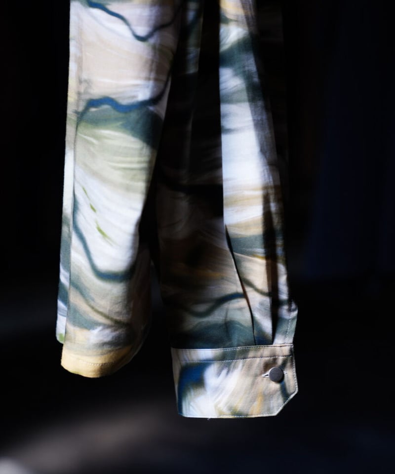 m's braque for MURPHHロングスリーブアロハシャツ m's braque for MURPHH 