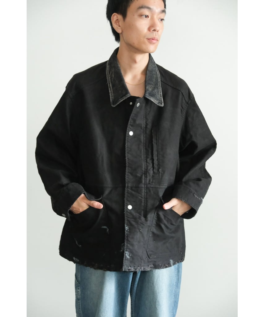 ジャケット・アウター ANCELLM MOLESKIN WORK JACKET MOLESKIN WORK JACKET(BEIGE) – ANCELLM